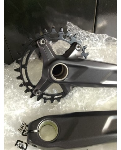 Shimano FC-MT511 Guarnitura MTB 1x12v - 30T - Pedivelle 170 mm