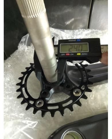 Shimano FC-MT511 Guarnitura MTB 1x12v - 30T - Pedivelle 170 mm