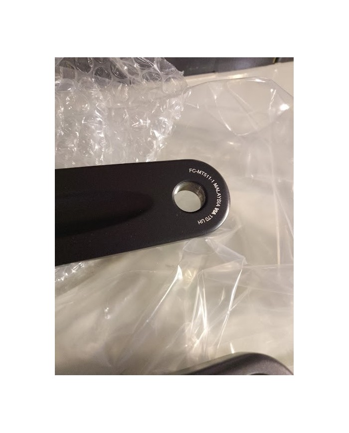 Shimano FC-MT511 Guarnitura MTB 1x12v - 30T - Pedivelle 170 mm