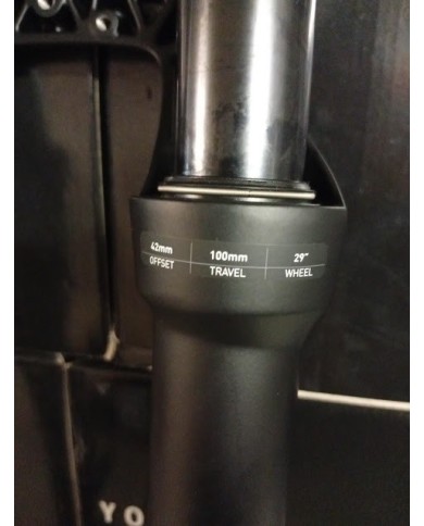 forcella mtb ebike 29 boost e-bike 15x110mmrockshox recon molla 100mm