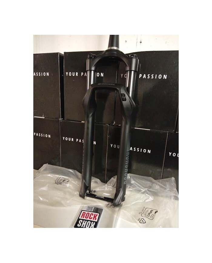 forcella mtb ebike 29 boost e-bike 15x110mmrockshox recon molla 100mm