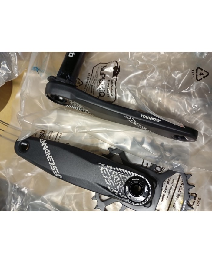 guarnitura mtb nuova SRAM DUB descendant corona 32t 3mm offset boost pediv 175