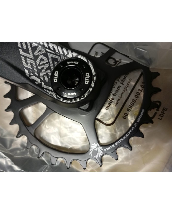 guarnitura mtb nuova SRAM DUB descendant corona 32t 3mm offset boost pediv 175