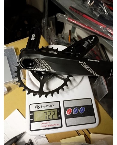 guarnitura mtb nuova SRAM DUB descendant corona 32t 3mm offset boost pediv 175