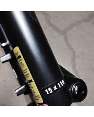 Forcella MTB nuova conica 27,5 boost 15x110 a molla e olio suntour xcr 34 steli