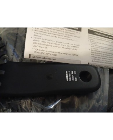 Guarnitura Shimano GXR RX810 1x11v 40t pedivelle 170mm gravel