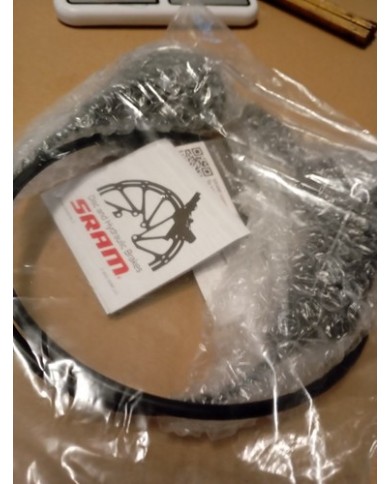 Freno MTB Anteriore Nuovo SRAM Level T Pronto All Uso Tubo 75cm