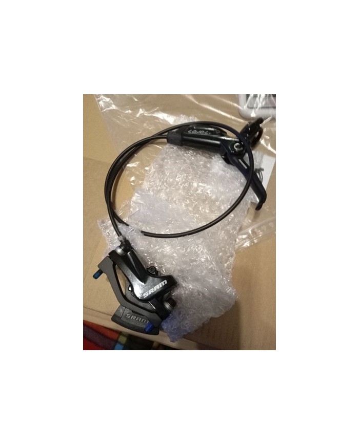 Freno MTB Anteriore Nuovo SRAM Level T Pronto All Uso Tubo 75cm