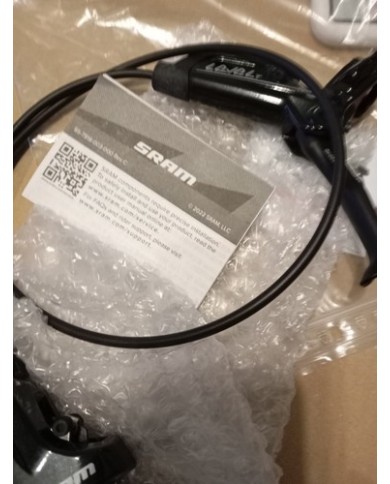 Freno MTB Anteriore Nuovo SRAM Level T Pronto All Uso Tubo 75cm