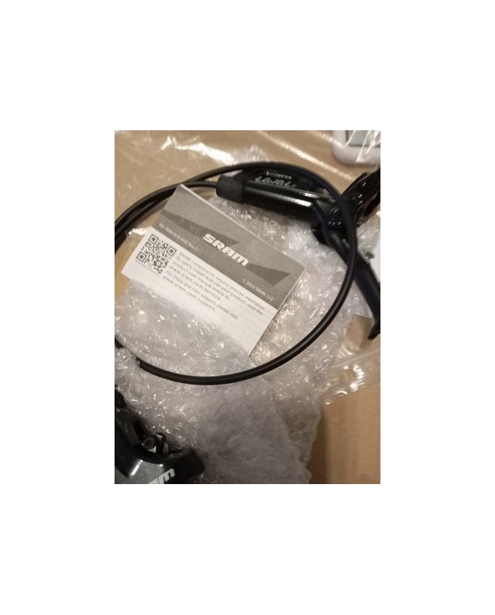 Freno MTB Anteriore Nuovo SRAM Level T Pronto All Uso Tubo 75cm