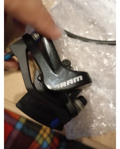 Freno MTB Anteriore Nuovo SRAM Level T Pronto All Uso Tubo 75cm