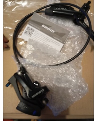 Freno MTB Anteriore Nuovo SRAM Level T Pronto All Uso Tubo 75cm