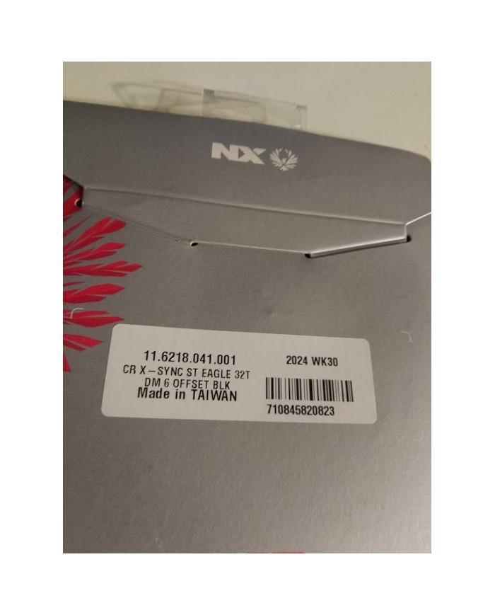 Corona mtb sram X-Sync 2 Eagle ST a montaggio diretto con offset di 6 mm 32T