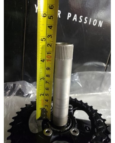 Guarnitura mtb 10 vel Shimano FC-M6000 doppia 38-28 10v 175mm