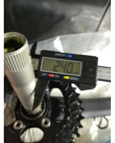 Guarnitura mtb 10 vel Shimano FC-M6000 doppia 38-28 10v 175mm