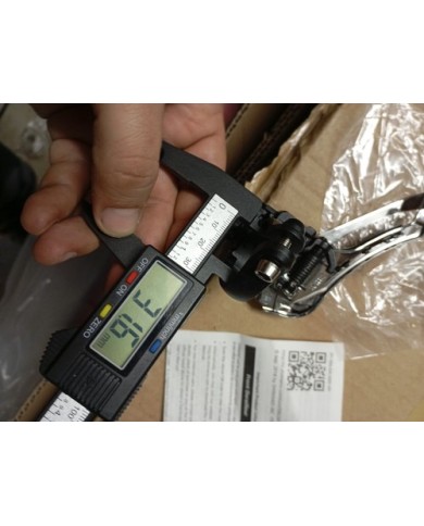 Deragliatore Anteriore Bici Corsa 2x11 Vel Collarino 31,8mm Shimano Ultegra...