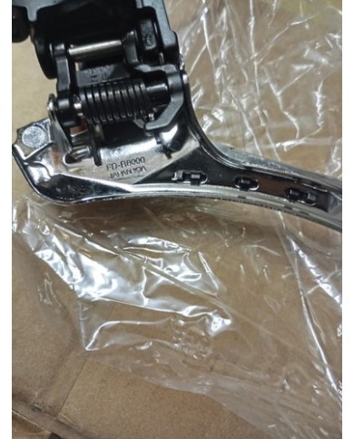 Deragliatore Anteriore Bici Corsa 2x11 Vel Collarino 31,8mm Shimano Ultegra...