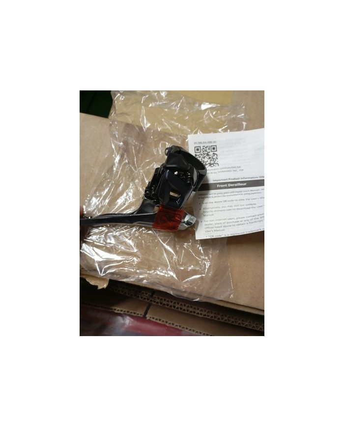 Deragliatore Anteriore Bici Corsa 2x11 Vel Collarino 31,8mm Shimano Ultegra...