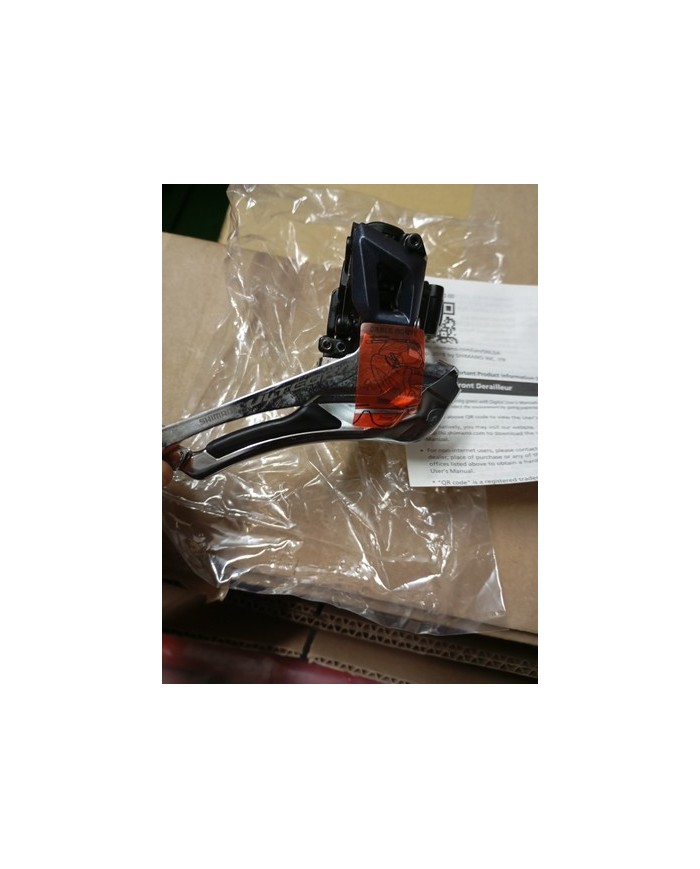 Deragliatore Anteriore Bici Corsa 2x11 Vel Collarino 31,8mm Shimano Ultegra...