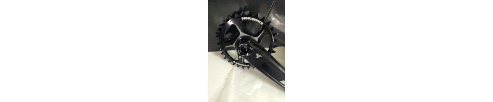 Guarnitura MTB nuova raceface perno 30mm lungo 116mm corona 30t pedivelle 175mm