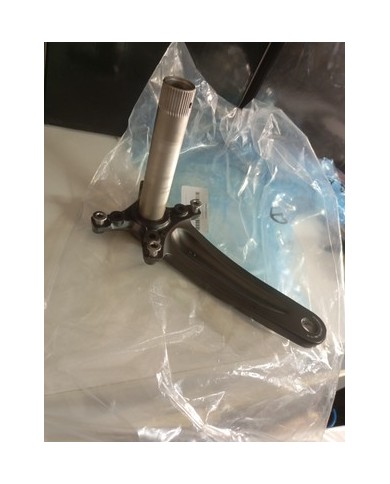 Pedivella Destra Shimano 175mm Fc-511 Perno 24mm Per Mono O Doppia