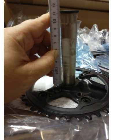 Guarnitura Gravel Shimano Grx Fc-rx600-11 Vel Corna Da 40t Pedivelle 175mm