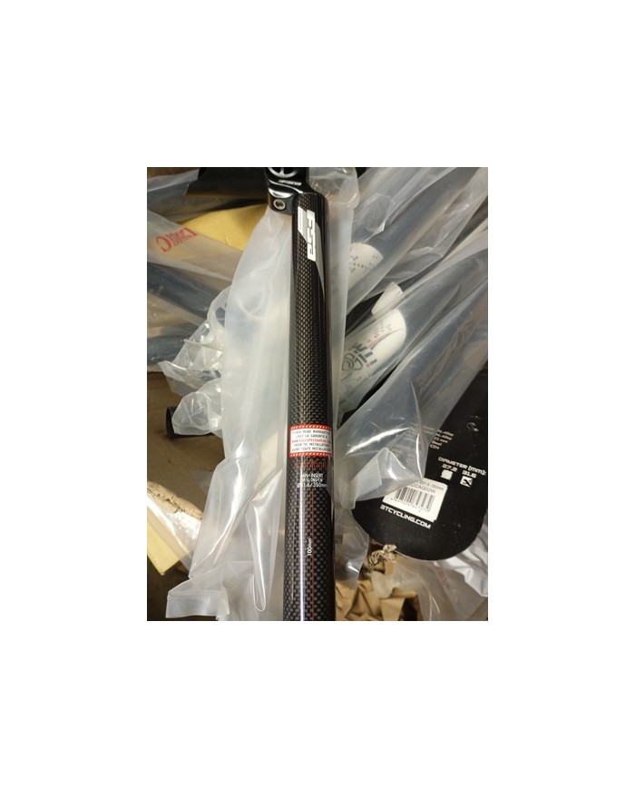 Reggisella 31.6mm Lungh 35cm Fsa In Alluminio Con Look Carbon Nuovo