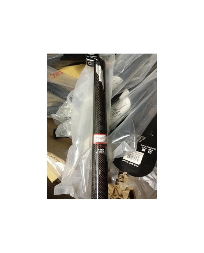 Reggisella 31.6mm Lungh 35cm Fsa In Alluminio Con Look Carbon Nuovo