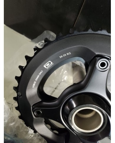 Guarnitura Shimano Deore FC-M6000 2x10v 38-28T 175mm – MTB – Hollowtech II – Perno 24mm