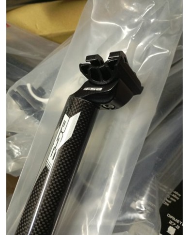 Reggisella 31.6mm Lungh 35cm Fsa In Alluminio Con Look Carbon Nuovo