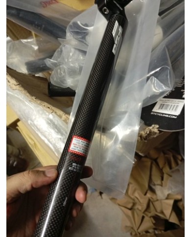 Reggisella 31.6mm Lungh 35cm Fsa In Alluminio Con Look Carbon Nuovo