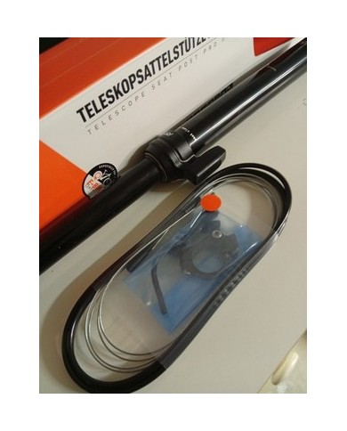 Reggisella Telescopico MTB E-bike Diam 31,6 escurs 125mm Passaggio Cavo Esterno