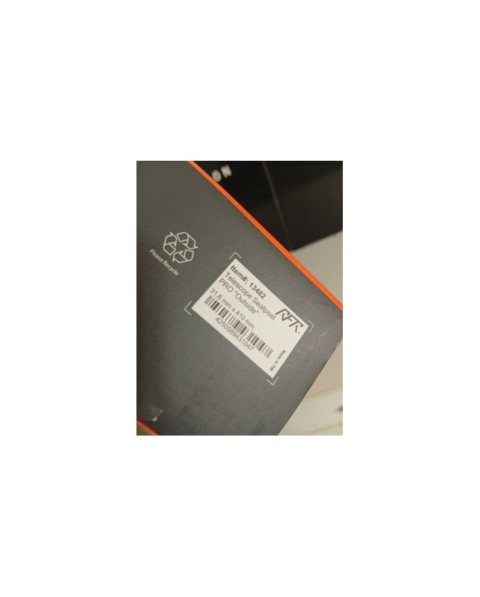 Reggisella Telescopico MTB E-bike Diam 31,6 escurs 125mm Passaggio Cavo Esterno