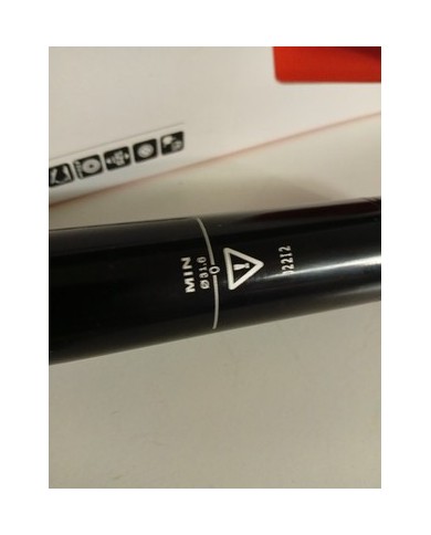 Reggisella Telescopico MTB E-bike Diam 31,6 escurs 125mm Passaggio Cavo Esterno