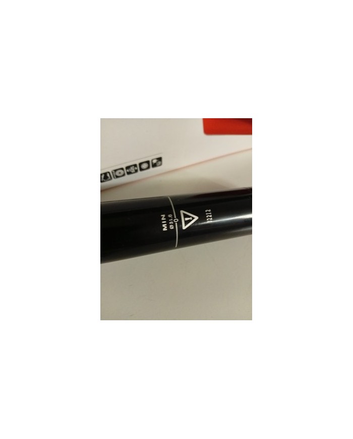 Reggisella Telescopico MTB E-bike Diam 31,6 escurs 125mm Passaggio Cavo Esterno