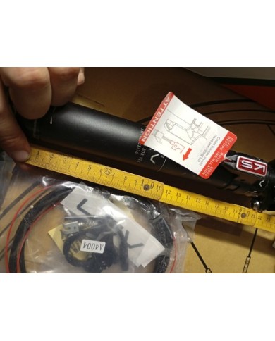 Reggisella Telescopico MTB 34,9 Cavo Esterno Escurs 100mm Lungh Totale 335mm Ks