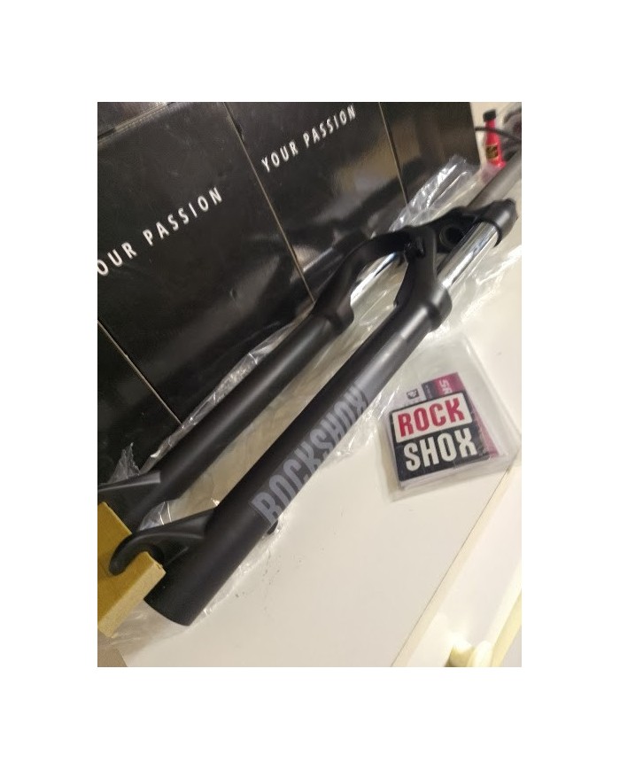 forcella mtb 27,5 canotto dritto, non conico ,RockShox Judy TK a molla 100mm QR