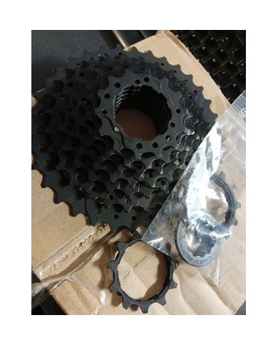 Cassetta Pacco Pignoni MTB 9 Vel 11-34t Per Corpetto Shimano HG Sunrace Csm90