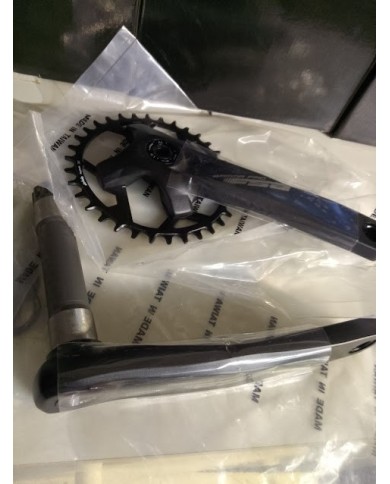 Guarnitura FSA Gamma Pro 1x12/1x11V Gravel MTB 34T 175 mm – Perno 24 mm Shimano/Sram