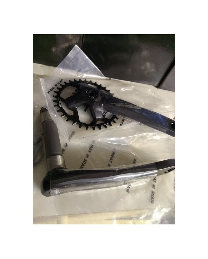 Guarnitura FSA Gamma Pro 1x12/1x11V Gravel MTB 34T 175 mm – Perno 24 mm Shimano/Sram