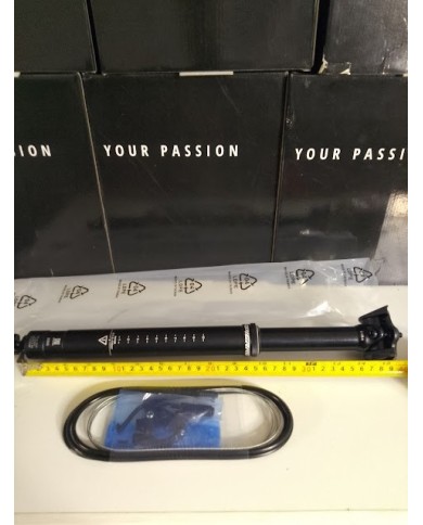 reggisella telescopico mtb nuovo diam 31,6 escurs 100mm cavo interno marca jd