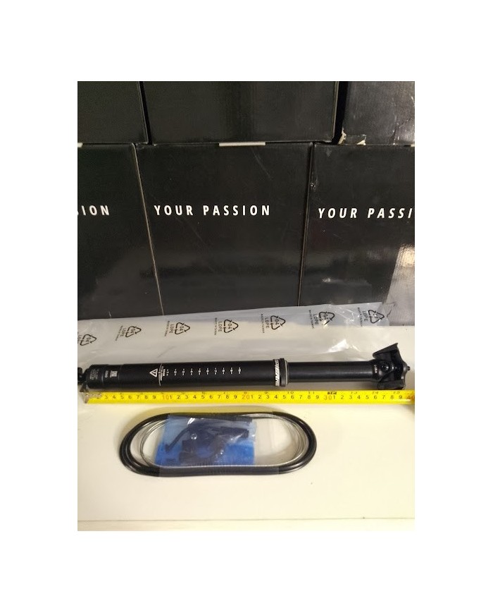 reggisella telescopico mtb nuovo diam 31,6 escurs 100mm cavo interno marca jd