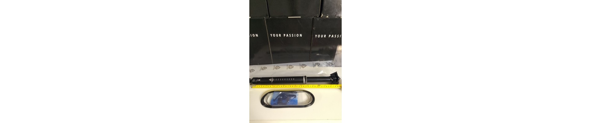 reggisella telescopico mtb nuovo diam 31,6 escurs 100mm cavo interno marca jd