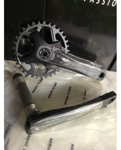 Guarnitura FSA Gamma Pro 1x12/1x11V Gravel MTB 34T 175 mm – Perno 24 mm Shimano/Sram