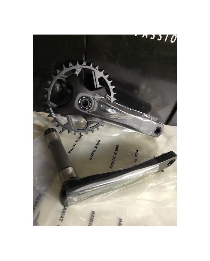 Guarnitura FSA Gamma Pro 1x12/1x11V Gravel MTB 34T 175 mm – Perno 24 mm Shimano/Sram