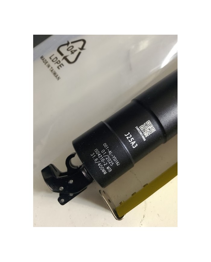 reggisella telescopico mtb nuovo diam 31,6 escurs 100mm cavo interno marca jd