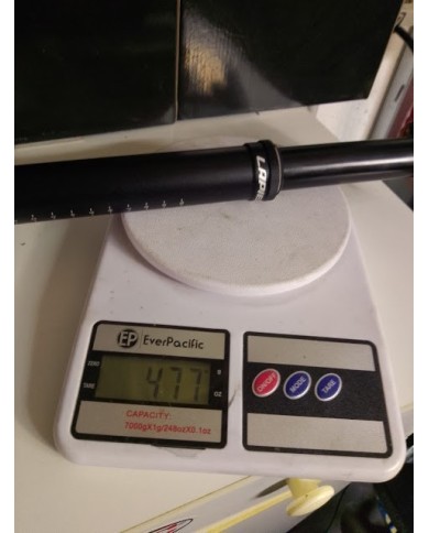 reggisella telescopico mtb nuovo diam 31,6 escurs 100mm cavo interno marca jd