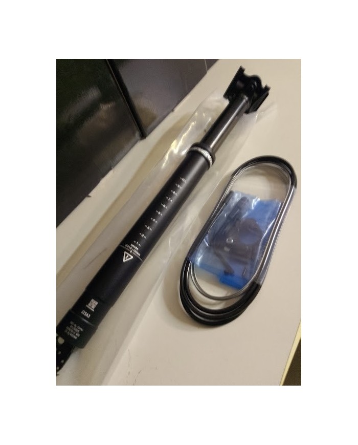 reggisella telescopico mtb nuovo diam 31,6 escurs 100mm cavo interno marca jd