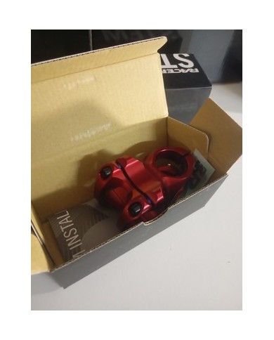 Stem MTB Diametro 35mm Lunghezza 40mm Rosso Raceface Turbine R 0 Inclinazione