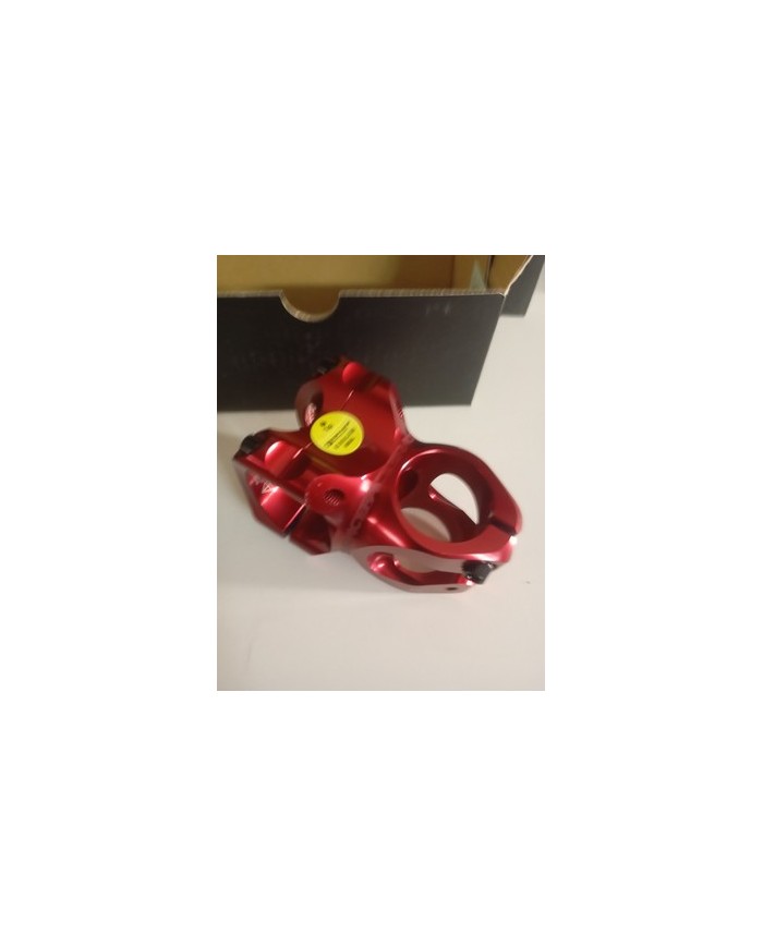 Stem MTB Diametro 35mm Lunghezza 40mm Rosso Raceface Turbine R 0 Inclinazione